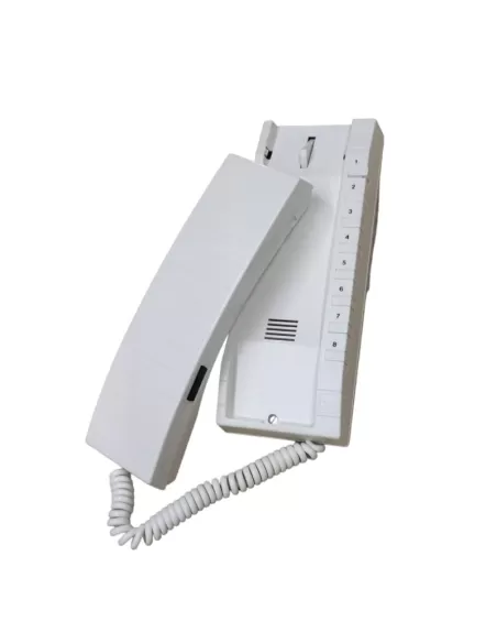 Intercomunicador Bitron ak 6341 blanco